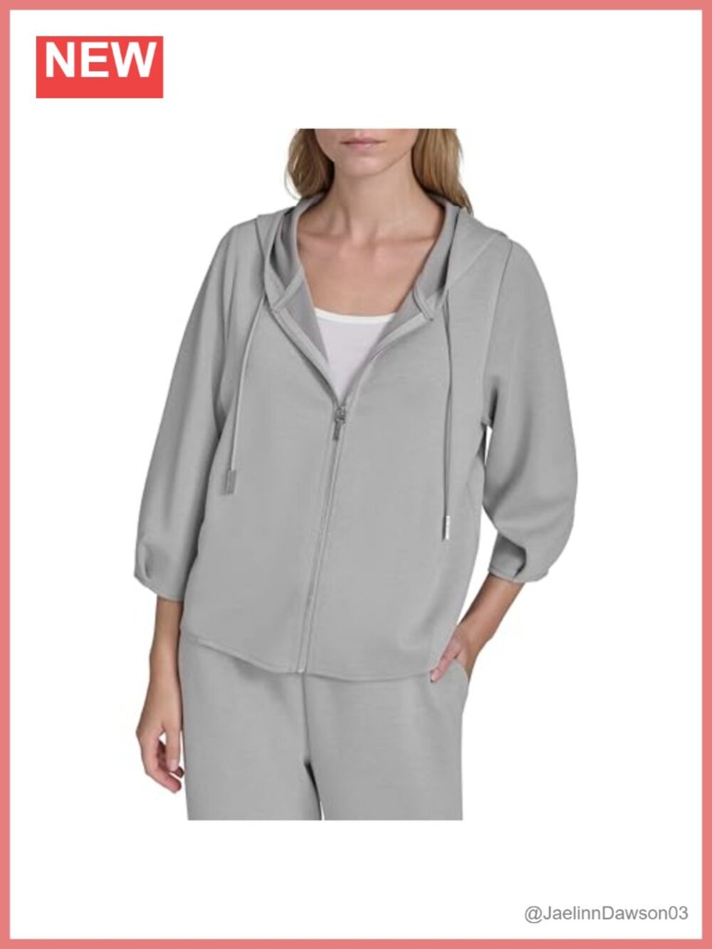 Long Sleeve Zip Up Hoodie Sweater